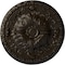 Ekena Millwork Amelia Ceiling Medallion (Fits Canopies up to 2 3/8"), Hand-Painted Stone Hearth, 19 5/8"OD x 3/4"P CM20AMSHF - alternate 1